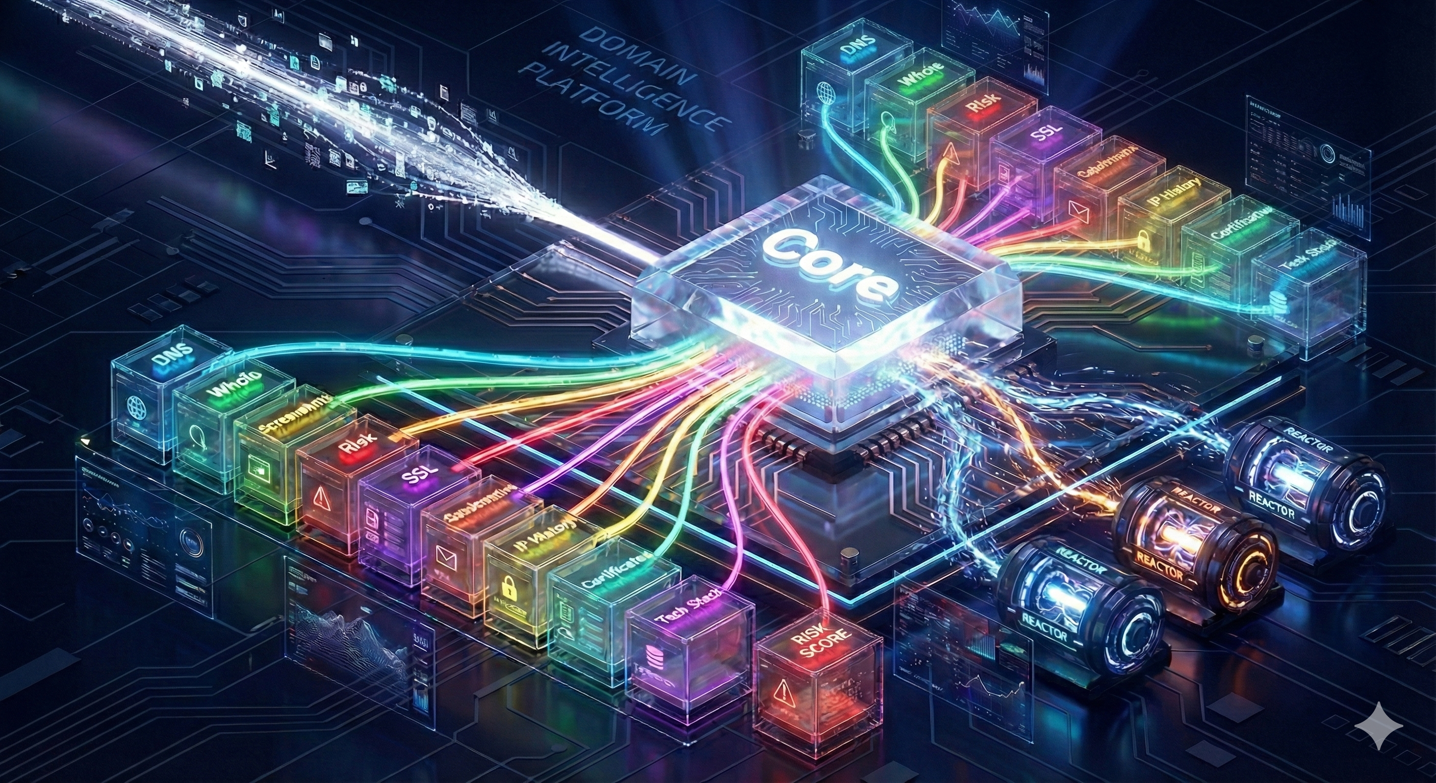 DIP Core orchestrating all intelligence collectors